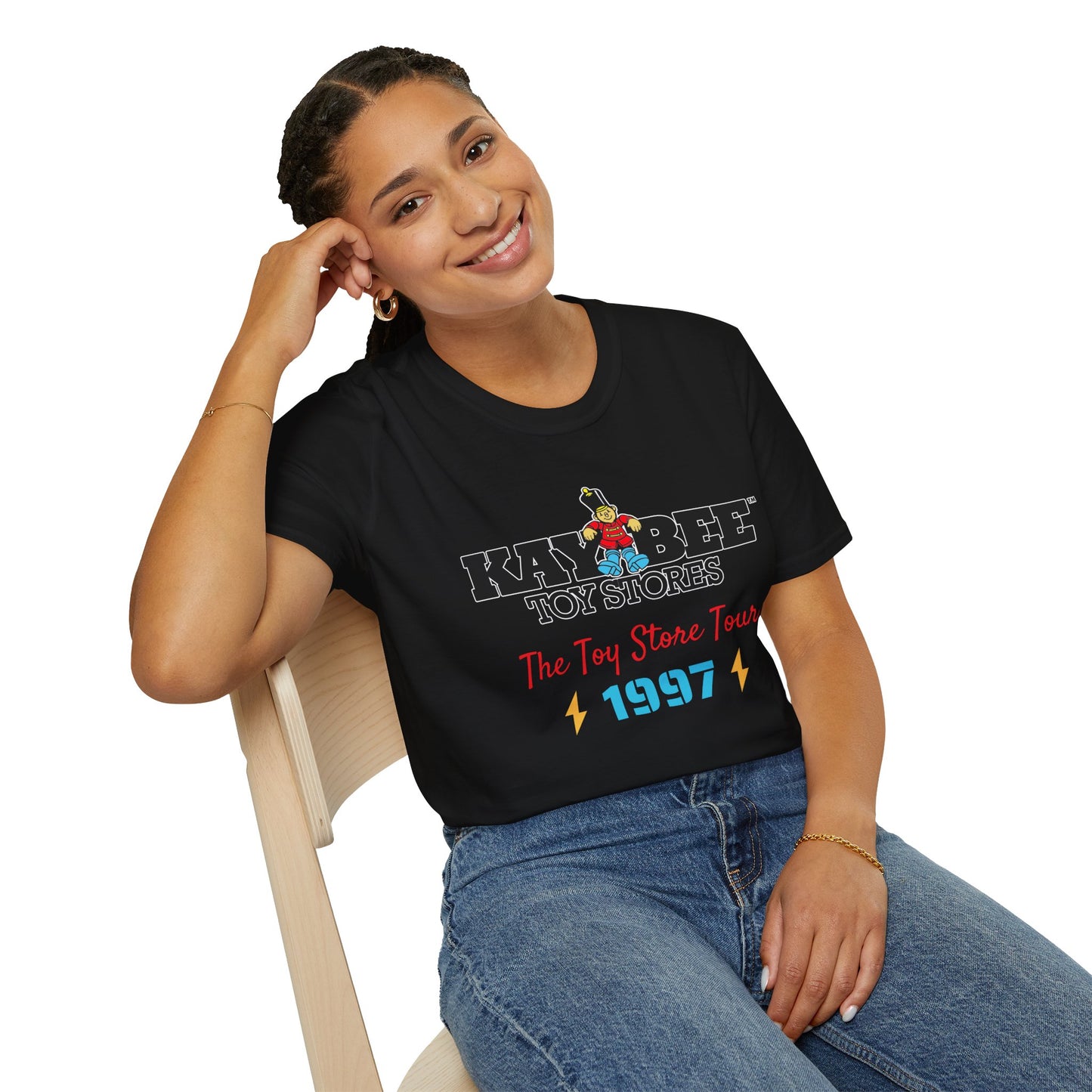 KayBee Toys™ Concert Tour Unisex T-Shirt - 1997 Locations Memorabilia