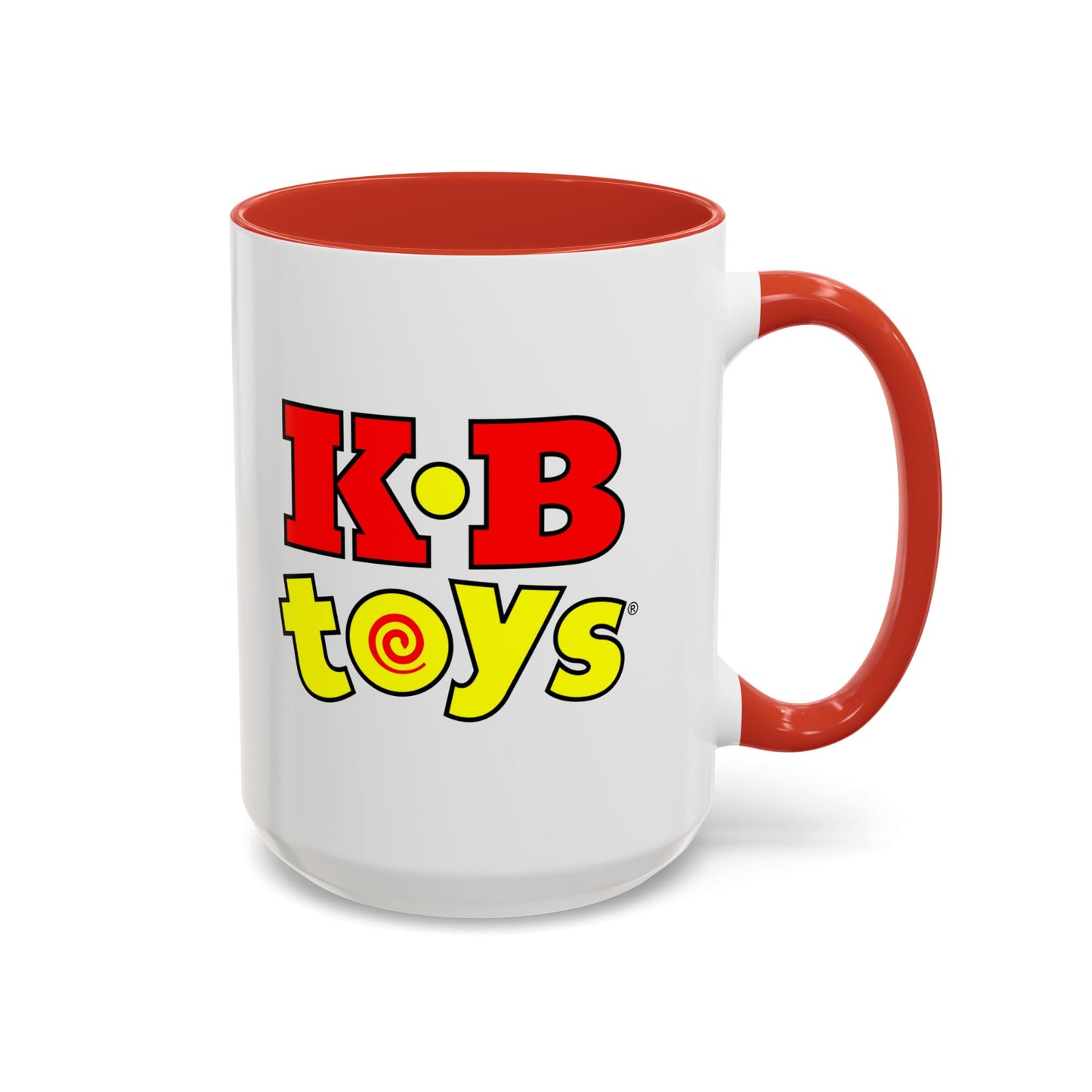 Coffee Mug, KB Toys® Logo, Gift for Toy Enthusiasts and 90s Kids, Vintage 1984-1997 Toy Soldier Logo Design