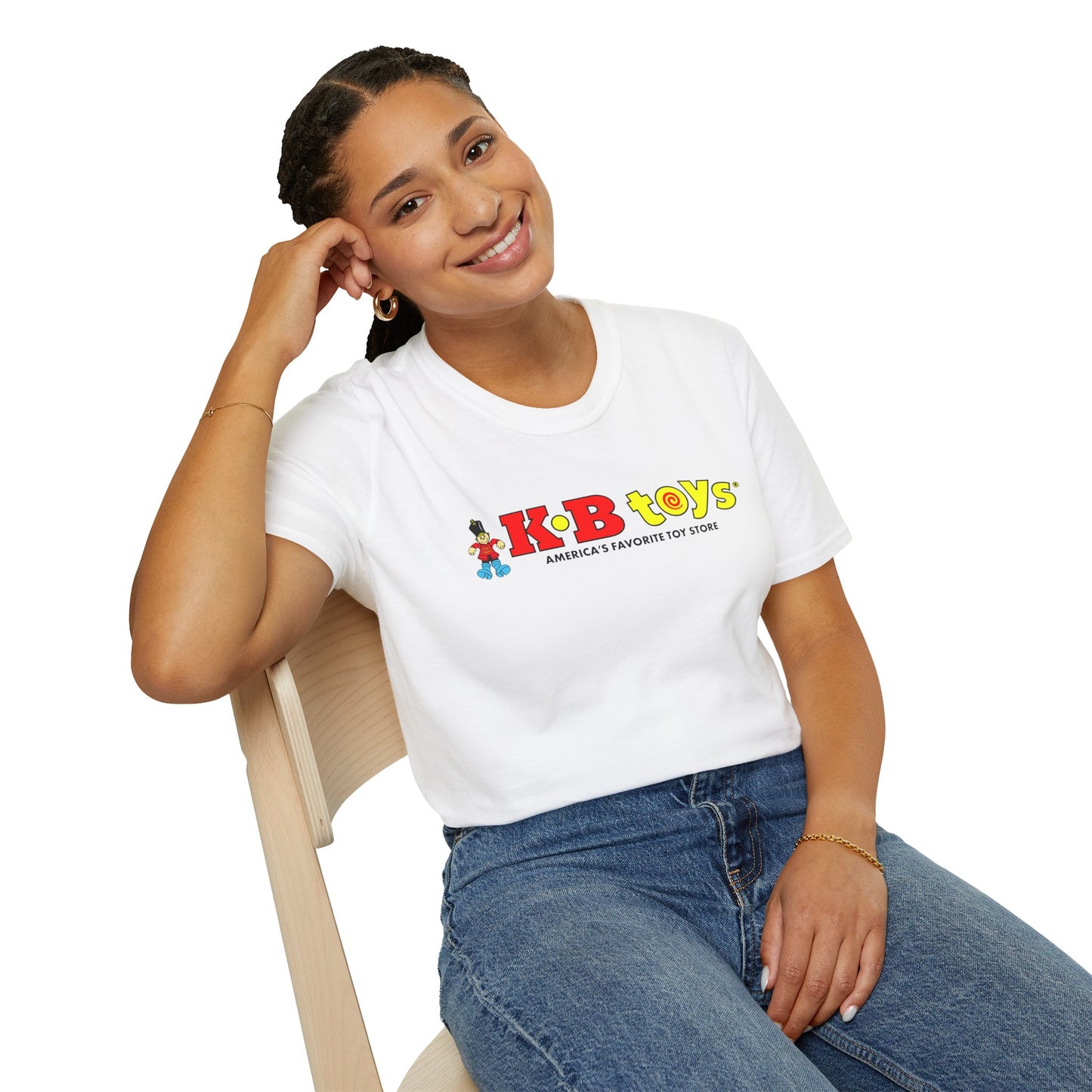 Unisex T-Shirt - Logo Mashup Design - KB Toys® and KayBee Toys™ Logo Fans