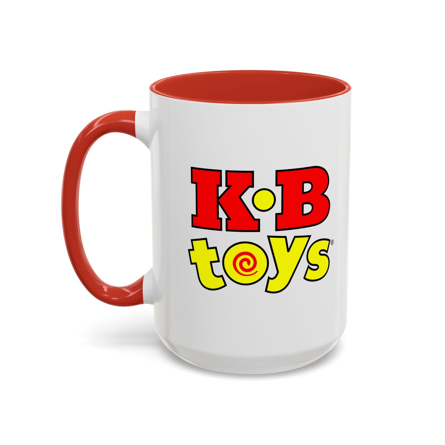 Coffee Mug, KB Toys® Logo, Gift for Toy Enthusiasts and 90s Kids, Vintage 1984-1997 Toy Soldier Logo Design