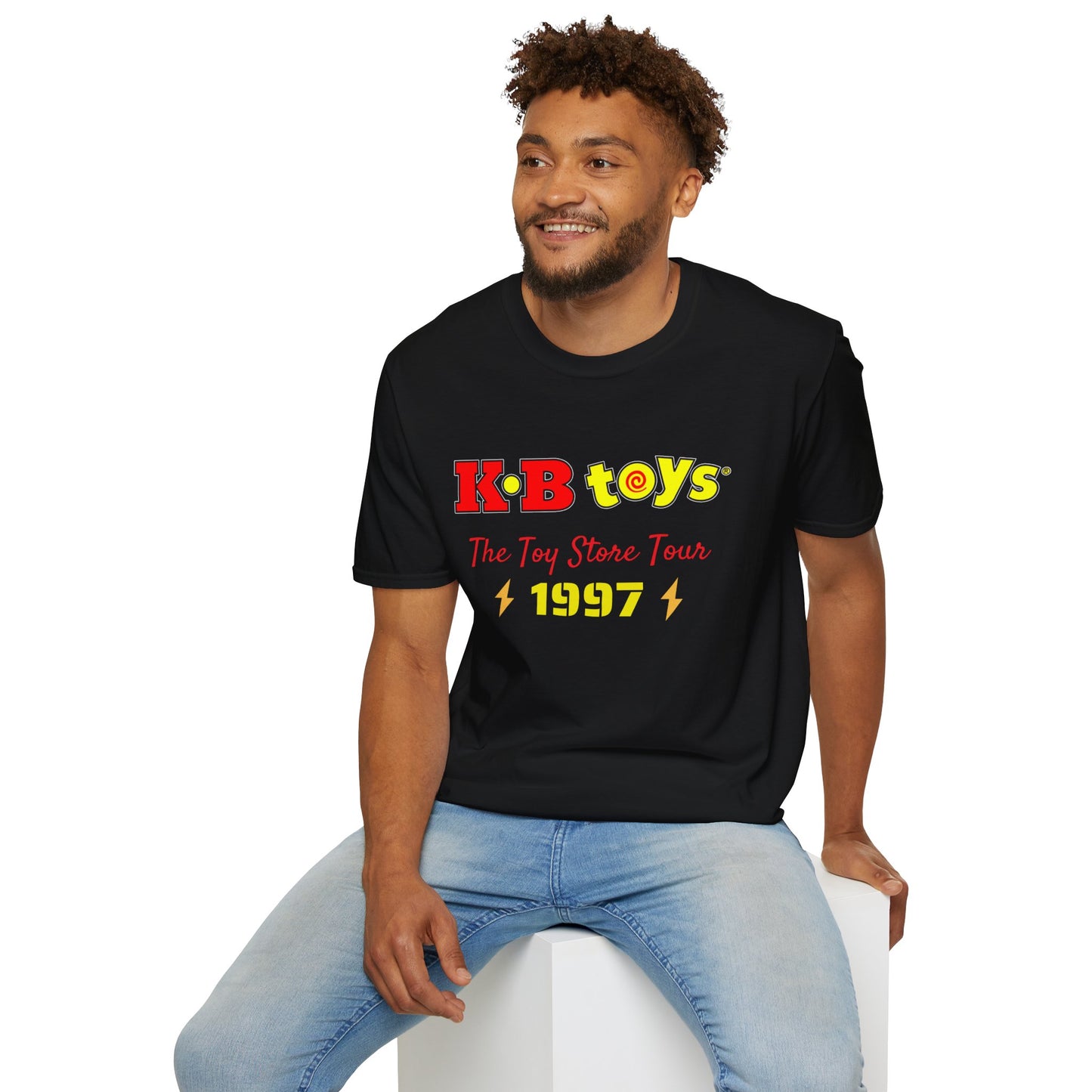KB Toys® Concert Tour Unisex T-Shirt - 1997 Locations Memorabilia