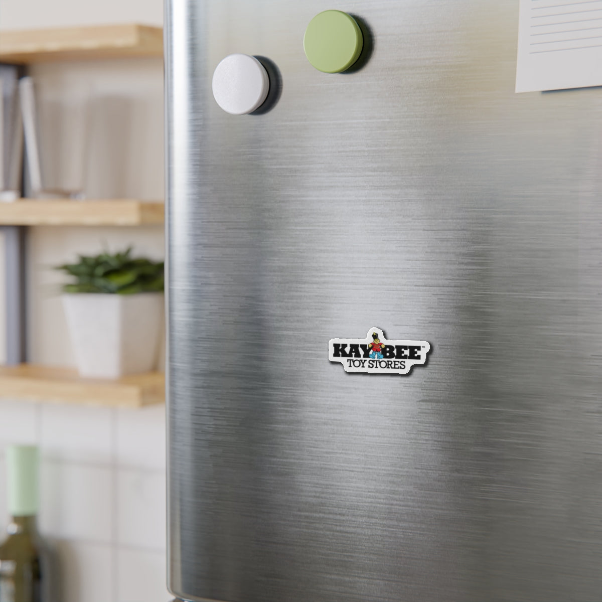 Die-Cut Magnet — Kay-Bee Toy Stores Logo Refrigerator Magnet