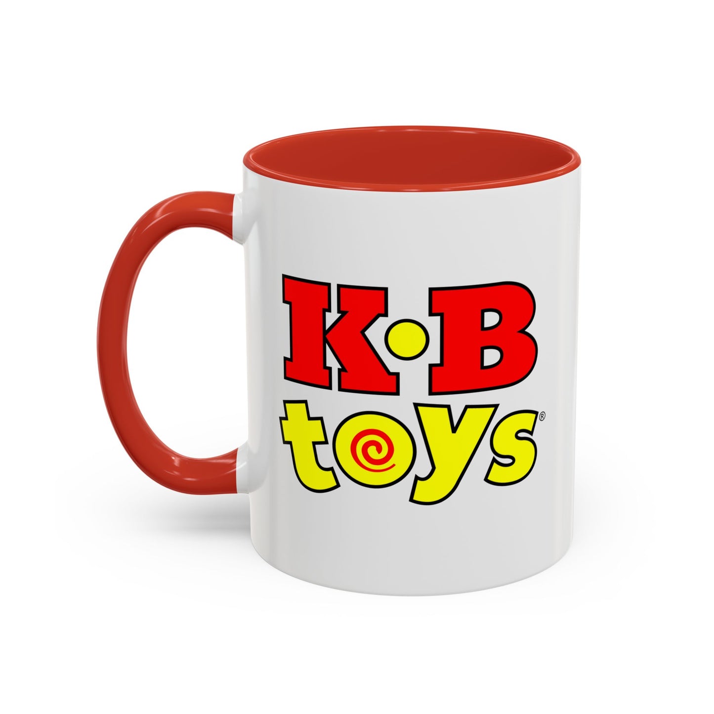 Coffee Mug, KB Toys® Logo, Gift for Toy Enthusiasts and 90s Kids, Vintage 1984-1997 Toy Soldier Logo Design