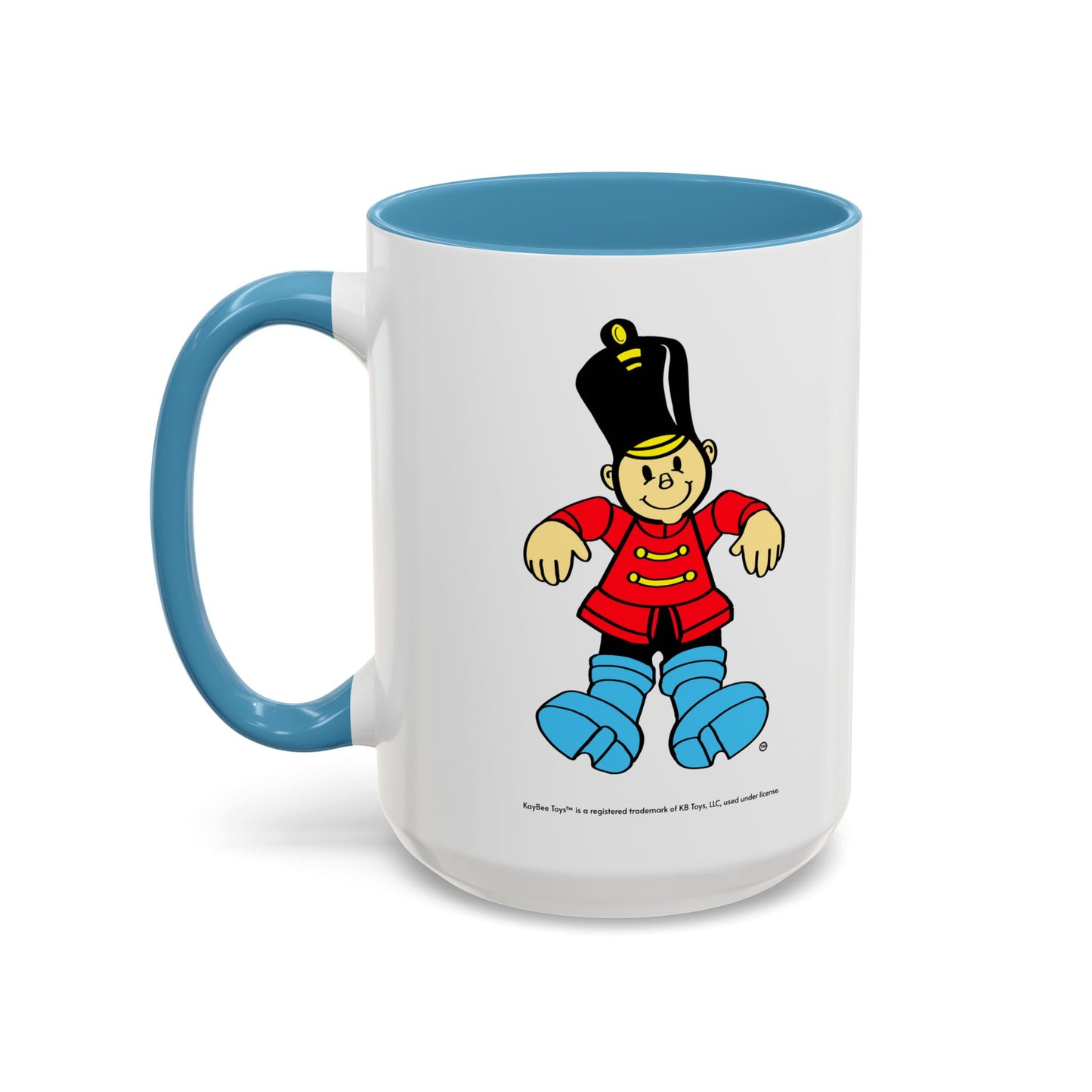 Captain KayBee - Vintage KayBee Toys™ Logo with Toy Soldier - Accent Coffee Mug