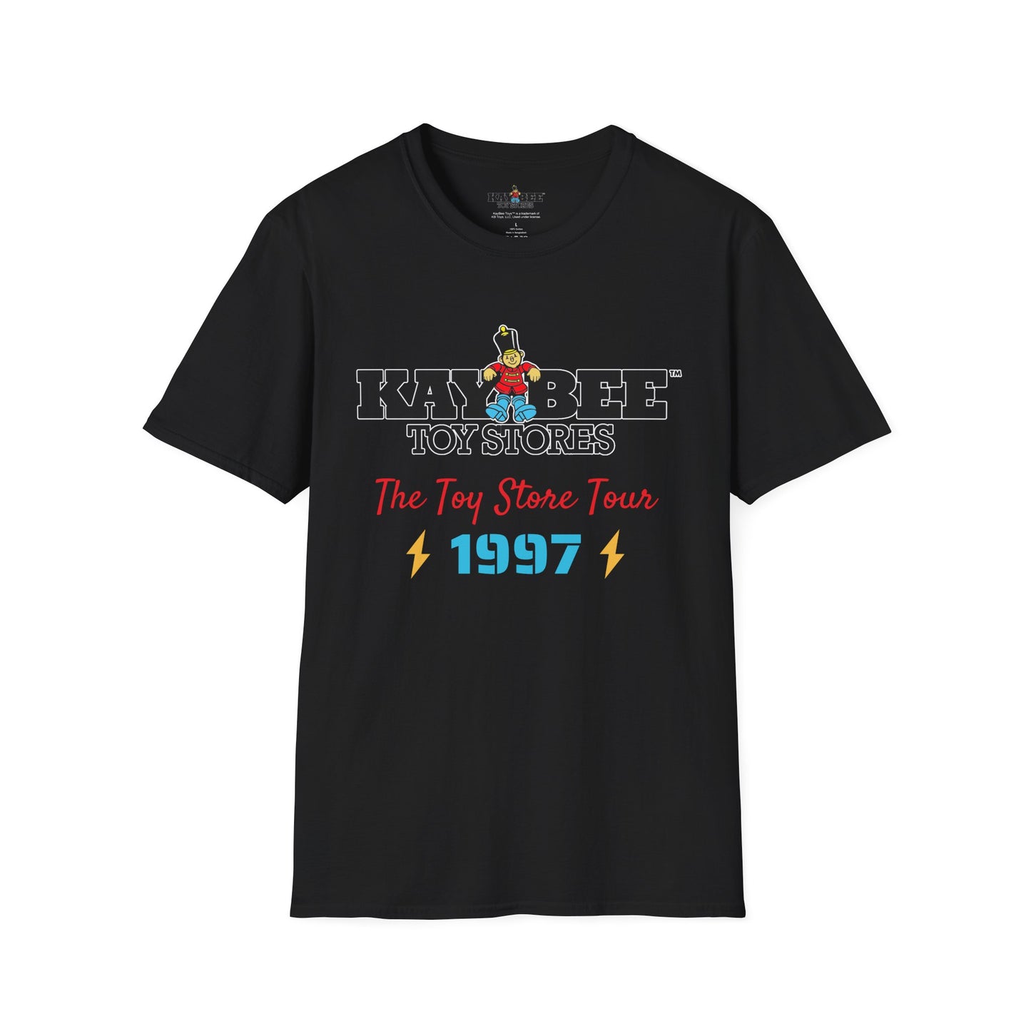 KayBee Toys™ Concert Tour Unisex T-Shirt - 1997 Locations Memorabilia