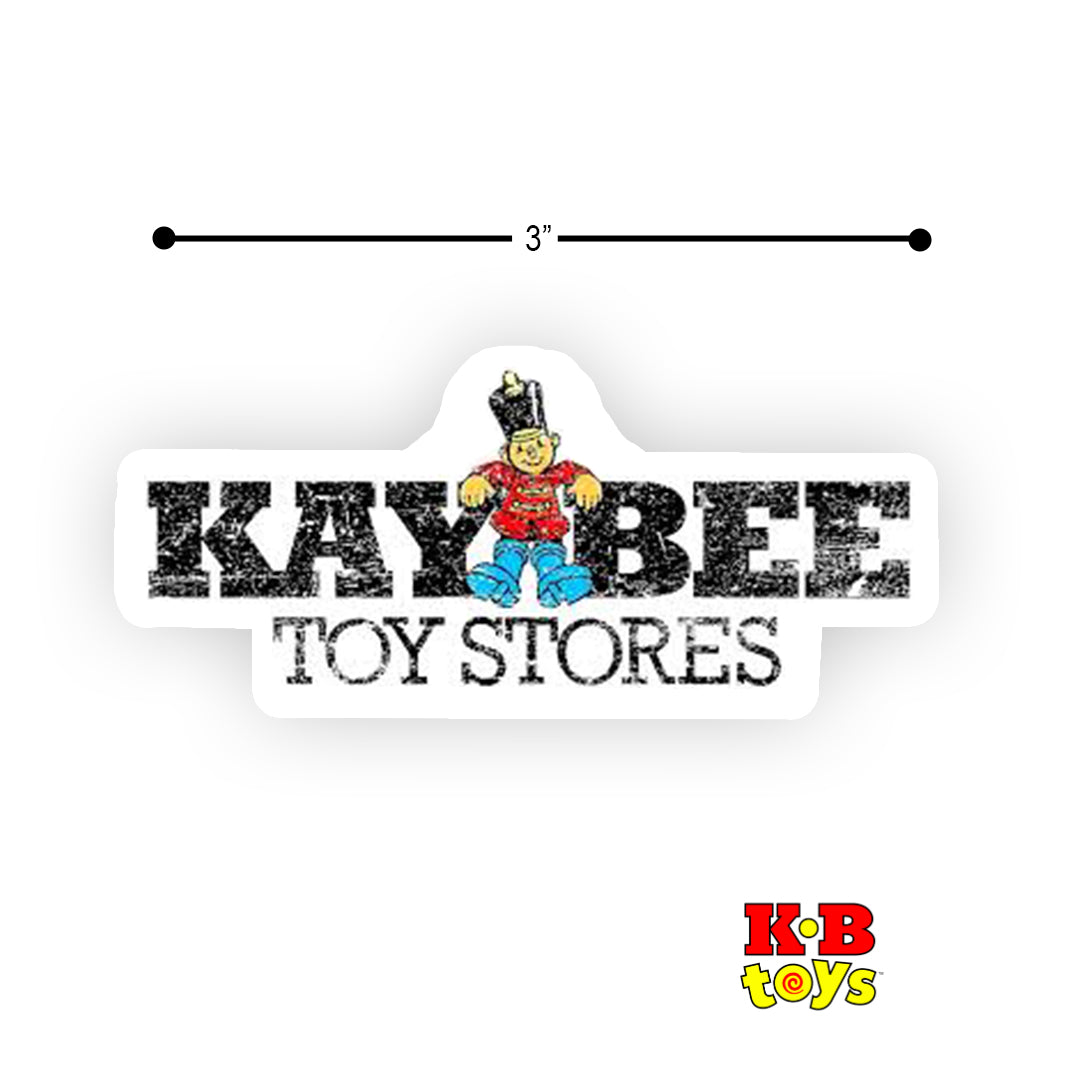 NEW Kay Bee Toys™ Vintage Toy Soldier Logo Die-Cut Vinyl Sticker Decal