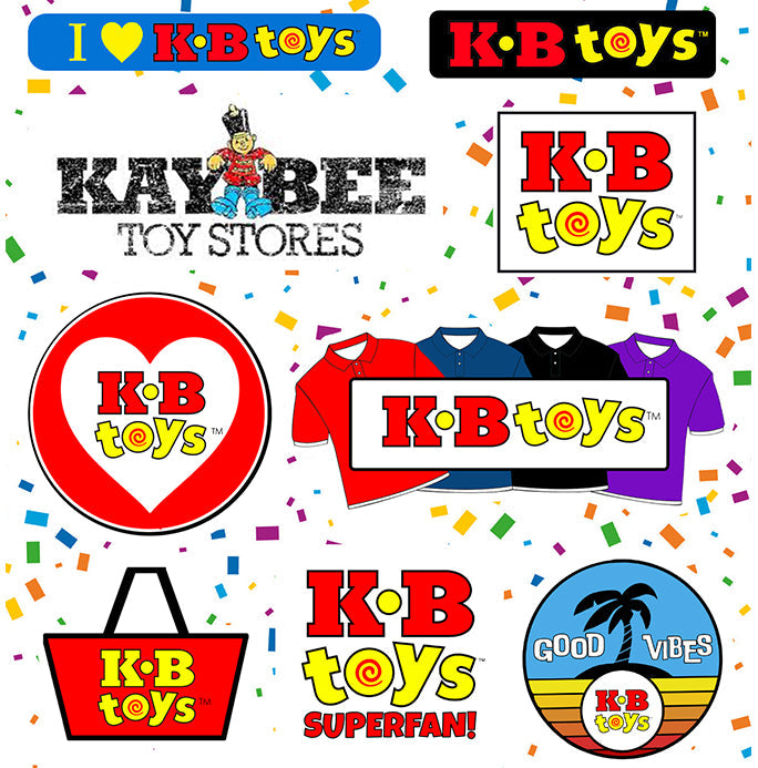 KB Toys®: The Sticker Collection