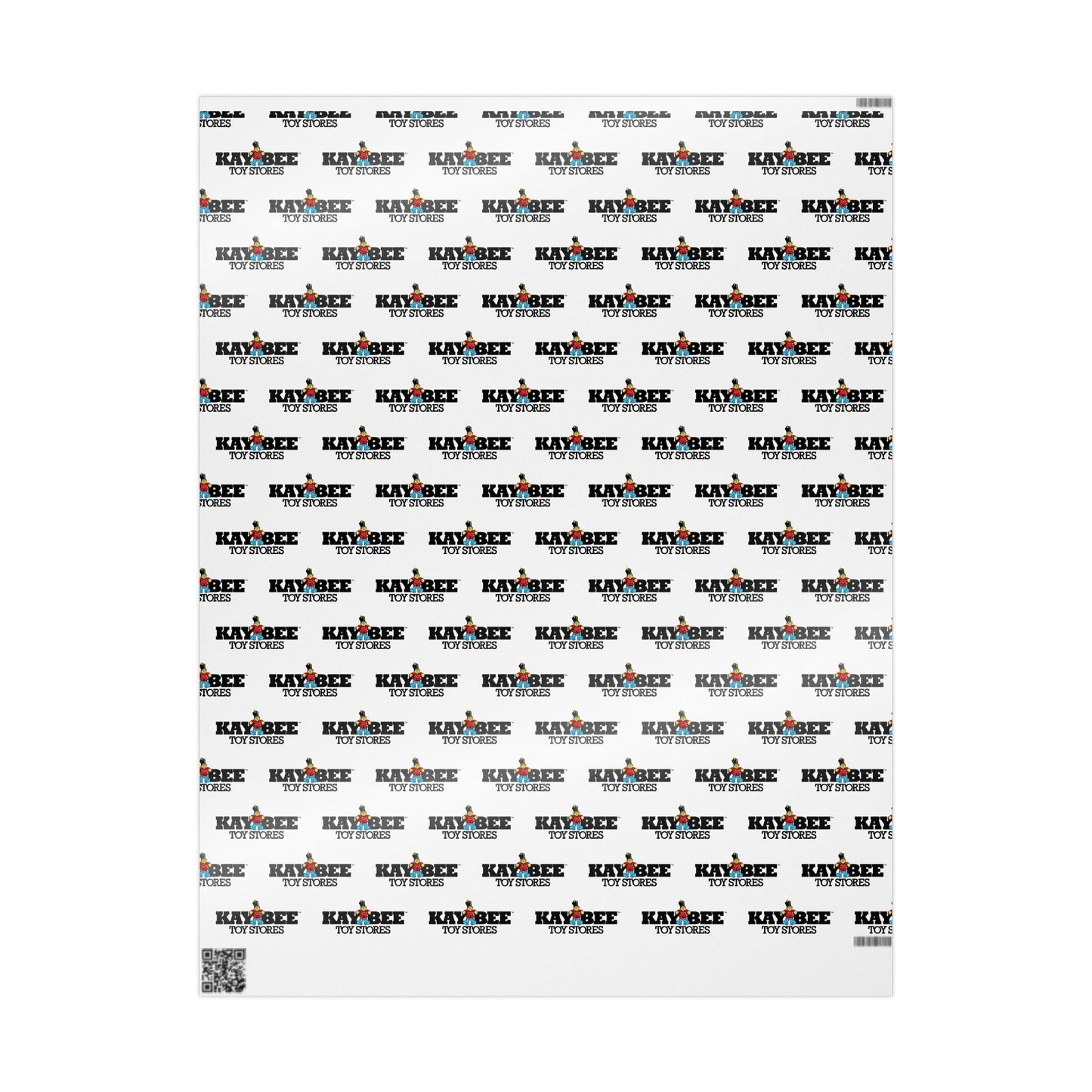 Wrapping Paper - Kay Bee Toys™ Vintage Toy Soldier Logo Nostalgic Design