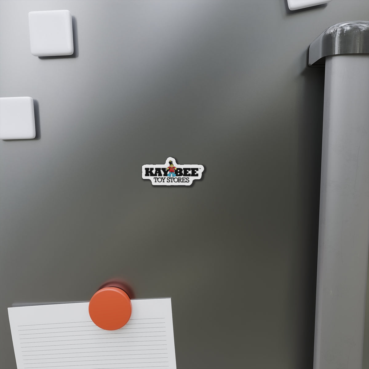 Die-Cut Magnet — Kay-Bee Toy Stores Logo Refrigerator Magnet
