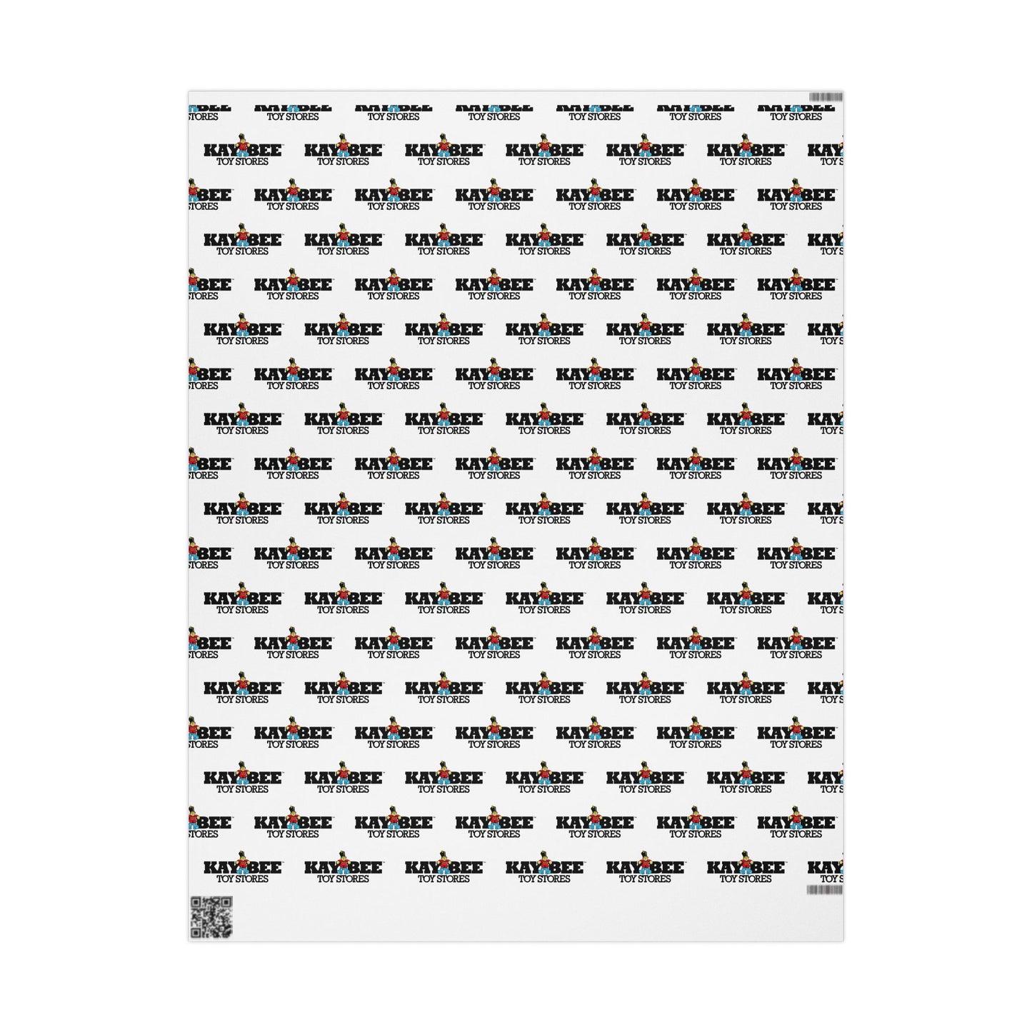 Wrapping Paper - Kay Bee Toys™ Vintage Toy Soldier Logo Nostalgic Design