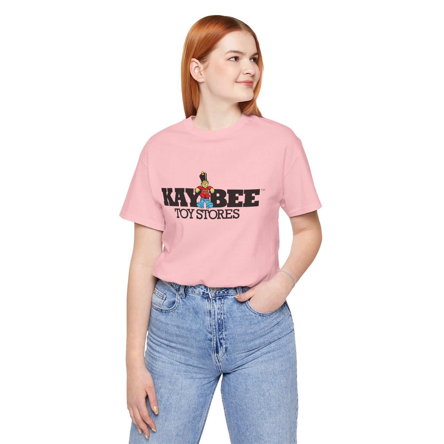 Unisex Jersey Short Sleeve Tee, Kay Bee Toys™ Vintage Toy Soldier Logo