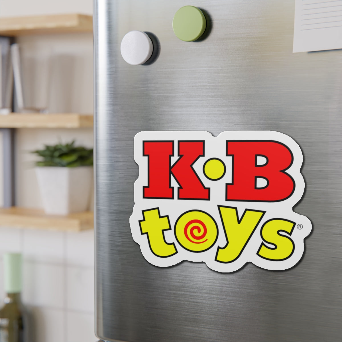 Die-Cut Magnets - Iconic KB Toys® Vertical Design - Nostalgic Gift Idea