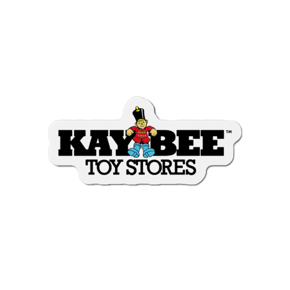 Die-Cut Magnet — Kay-Bee Toy Stores Logo Refrigerator Magnet