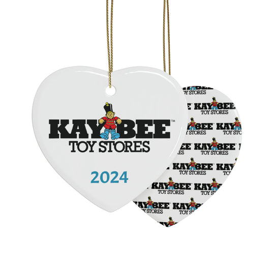 Ceramic Ornaments - Holiday 2024 Kay Bee Toys™ Vintage Toy Soldier Logo Ornament