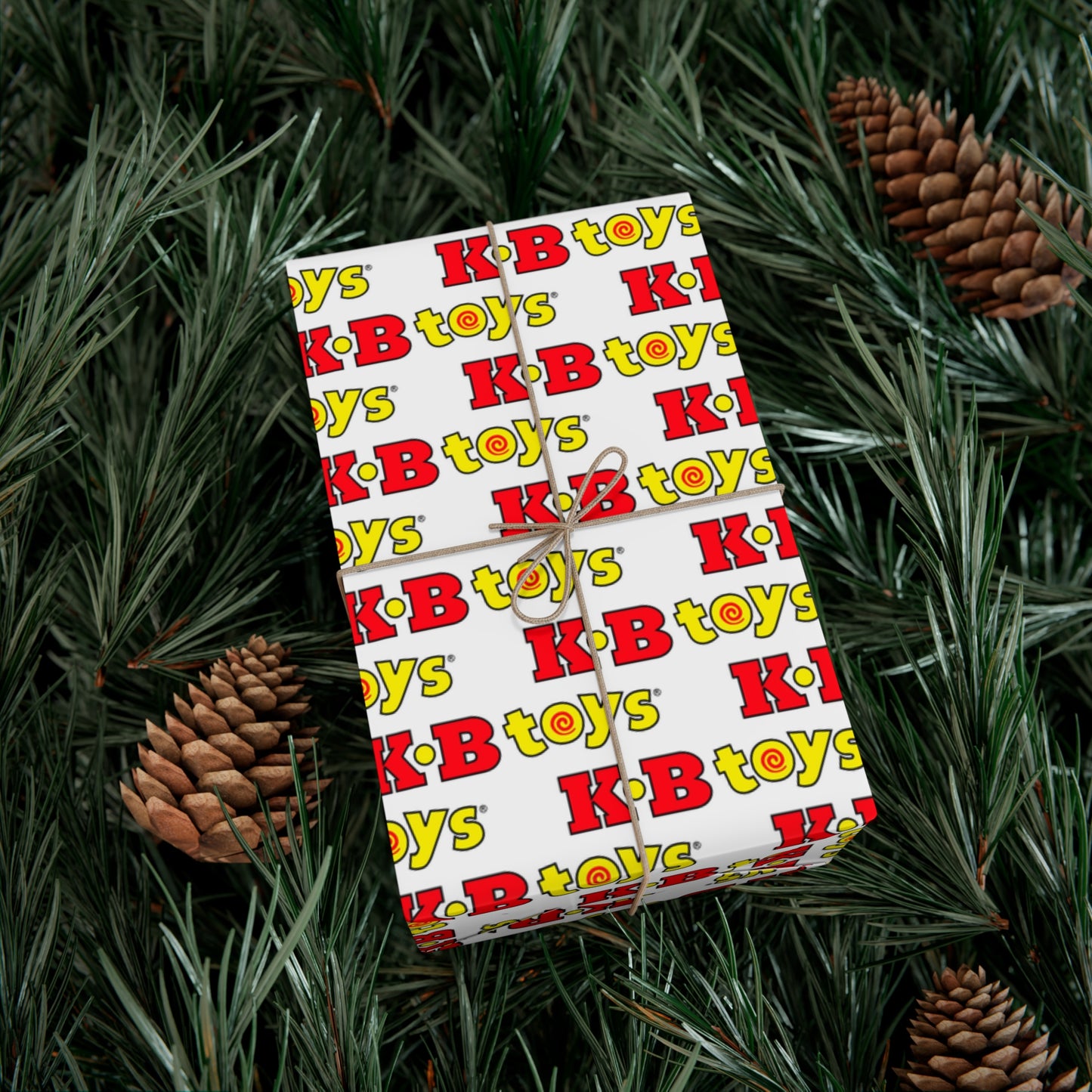 Gift Wrap Papers - KB Toys® Holiday Nostalgia Design