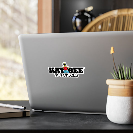 Kiss-Cut Vinyl Decals - Kay Bee Toys™ Logo - Great for Bottles, Mugs, Laptops