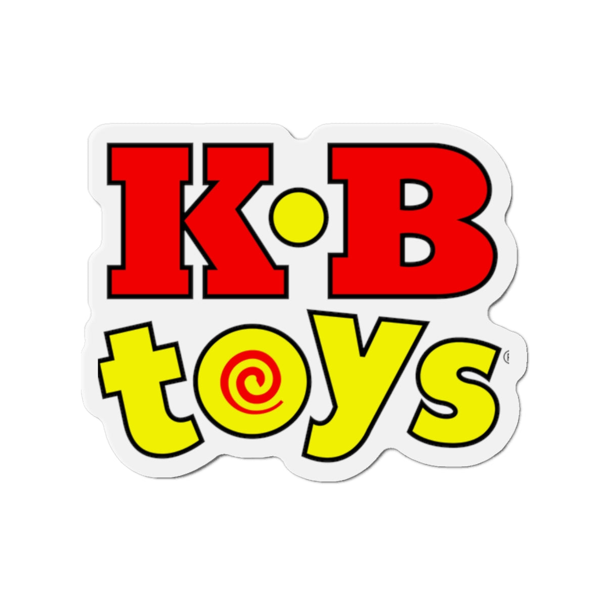 Die-Cut Magnets - Iconic KB Toys® Vertical Design - Nostalgic Gift Idea