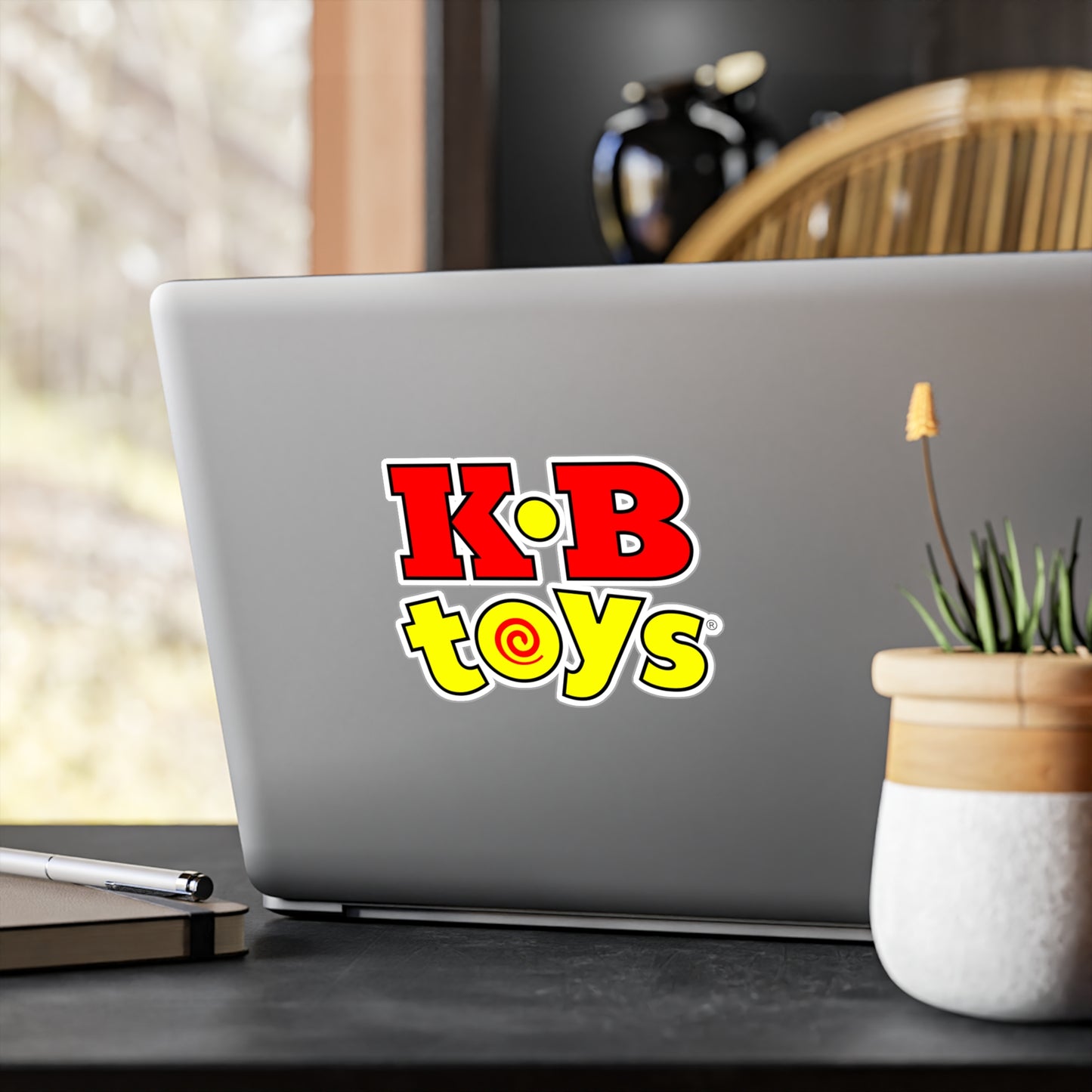 Kiss-Cut Vinyl Decals - KB Toys® Logo - Great for Bottles, Mugs, Laptops