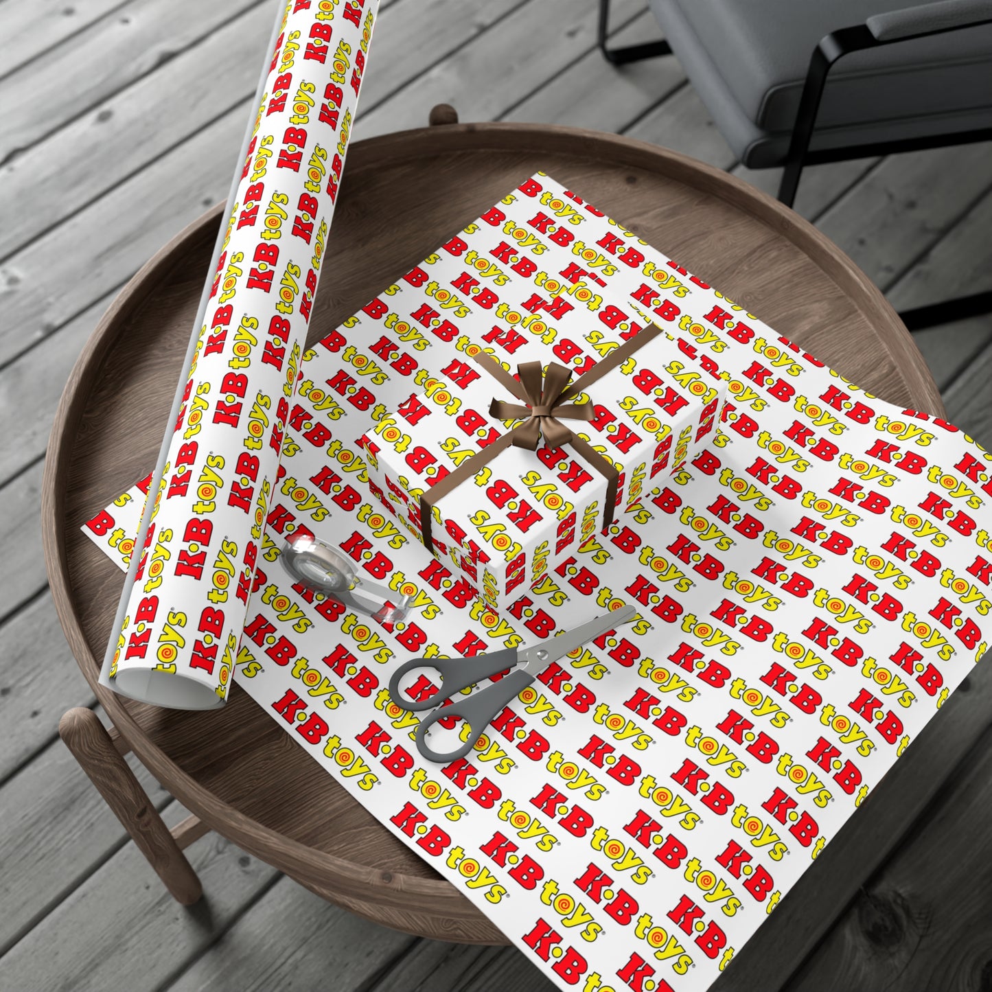 Gift Wrap Papers - KB Toys® Holiday Nostalgia Design