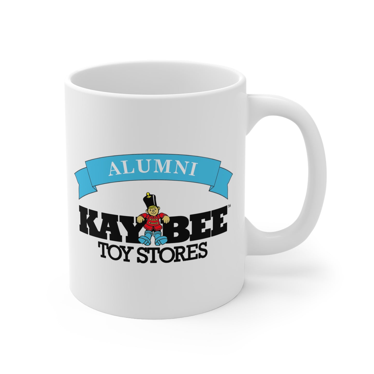 Mug, Kay Bee Toys™ Alumni 11oz - Retro Logo, Morning Drinkware