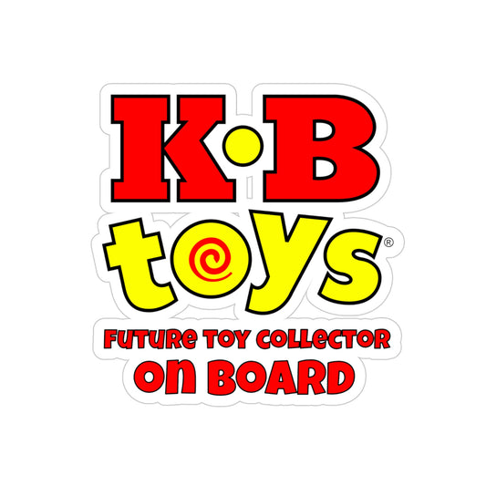 KB Toys® Transparent Outdoor Stickers, Future Collector On Board, Die-Cut, 1pc