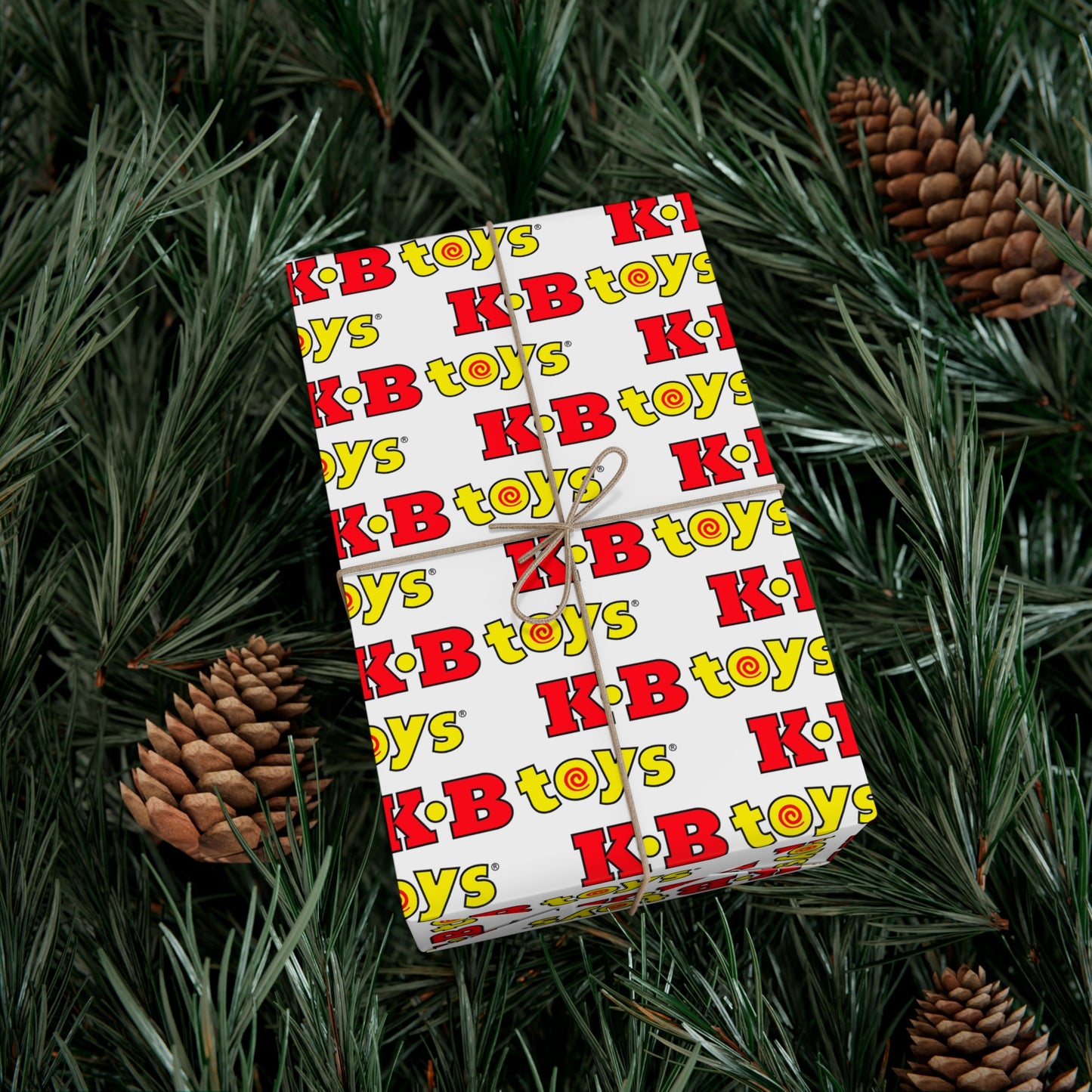 Gift Wrap Papers - KB Toys® Holiday Nostalgia Design