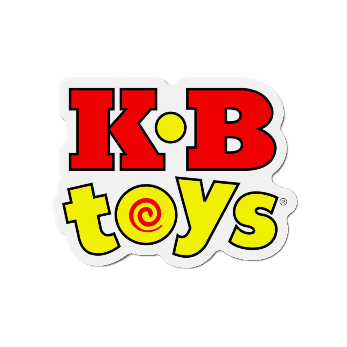 Die-Cut Magnets - Iconic KB Toys® Vertical Design - Nostalgic Gift Idea