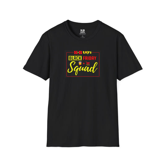 Black Friday Squad KB Toys® Logo Unisex T-Shirt