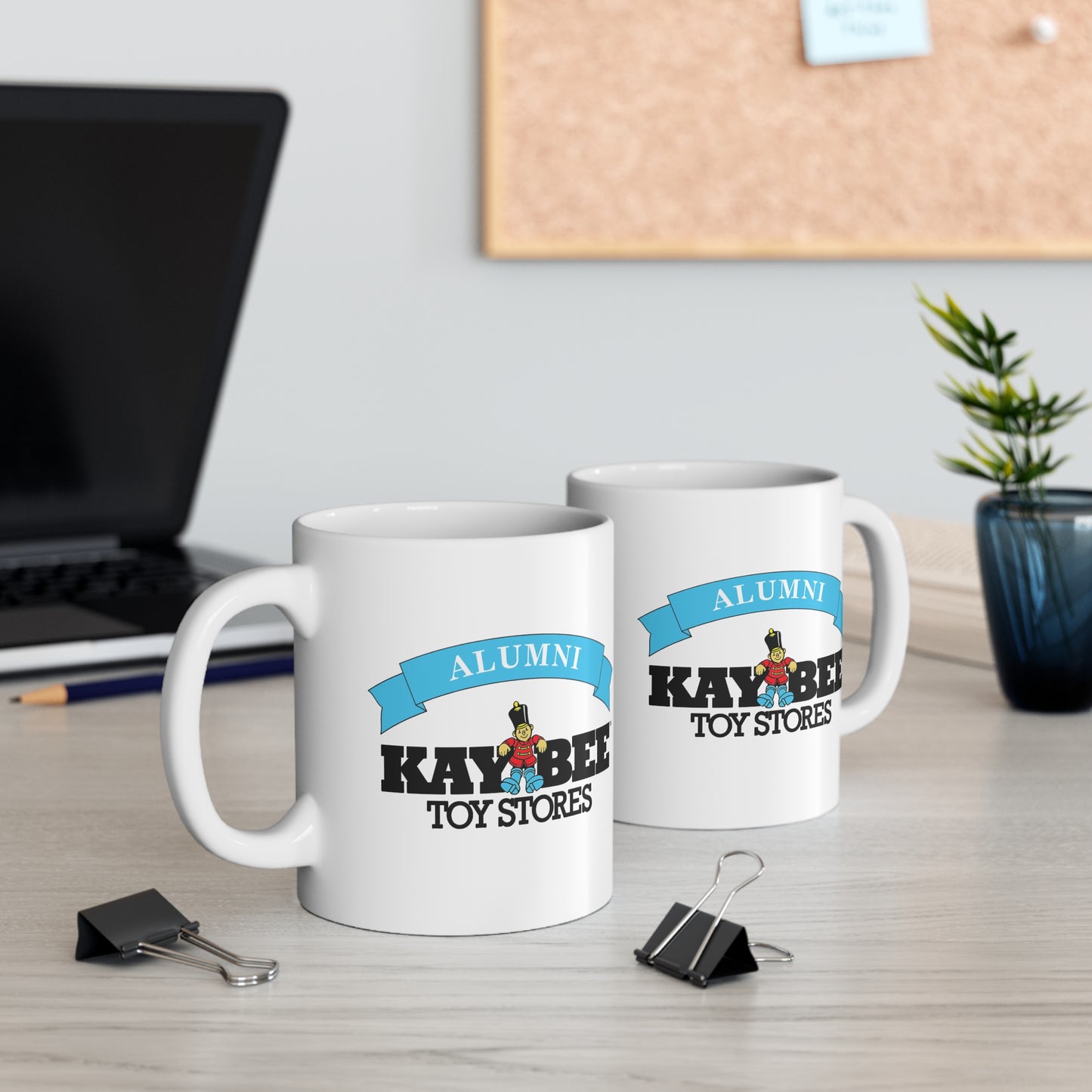 Mug, Kay Bee Toys™ Alumni 11oz - Retro Logo, Morning Drinkware