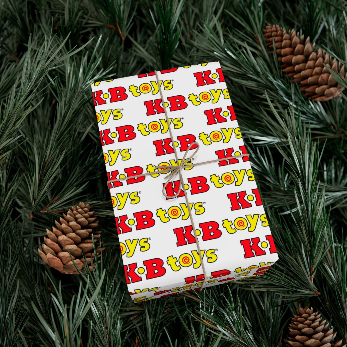 Gift Wrap Papers - KB Toys® Holiday Nostalgia Design