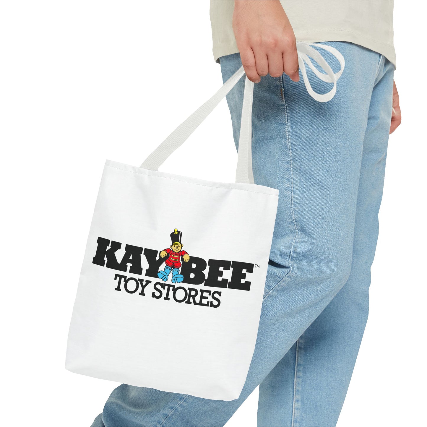 Kay Bee Toys™ Logo Tote Bag, Vintage Toy Soldier Logo