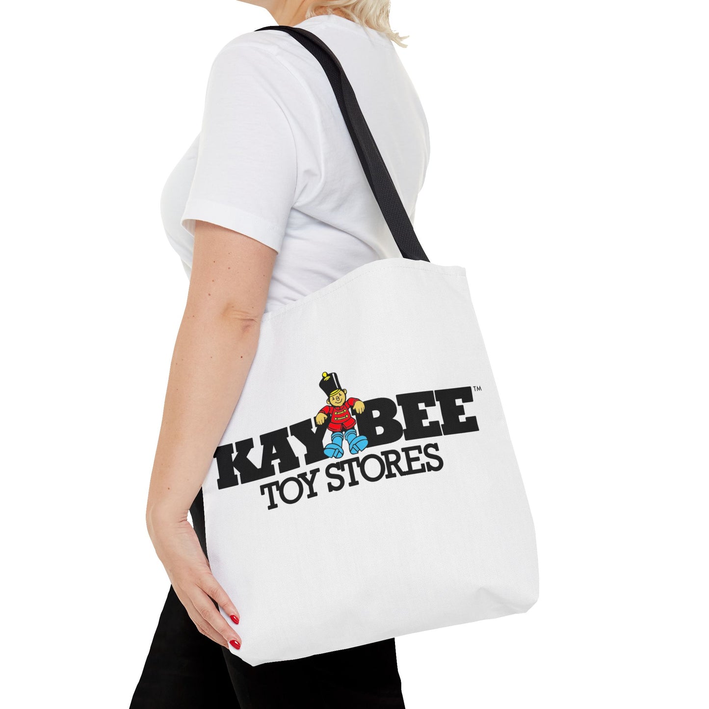 Kay Bee Toys™ Logo Tote Bag, Vintage Toy Soldier Logo