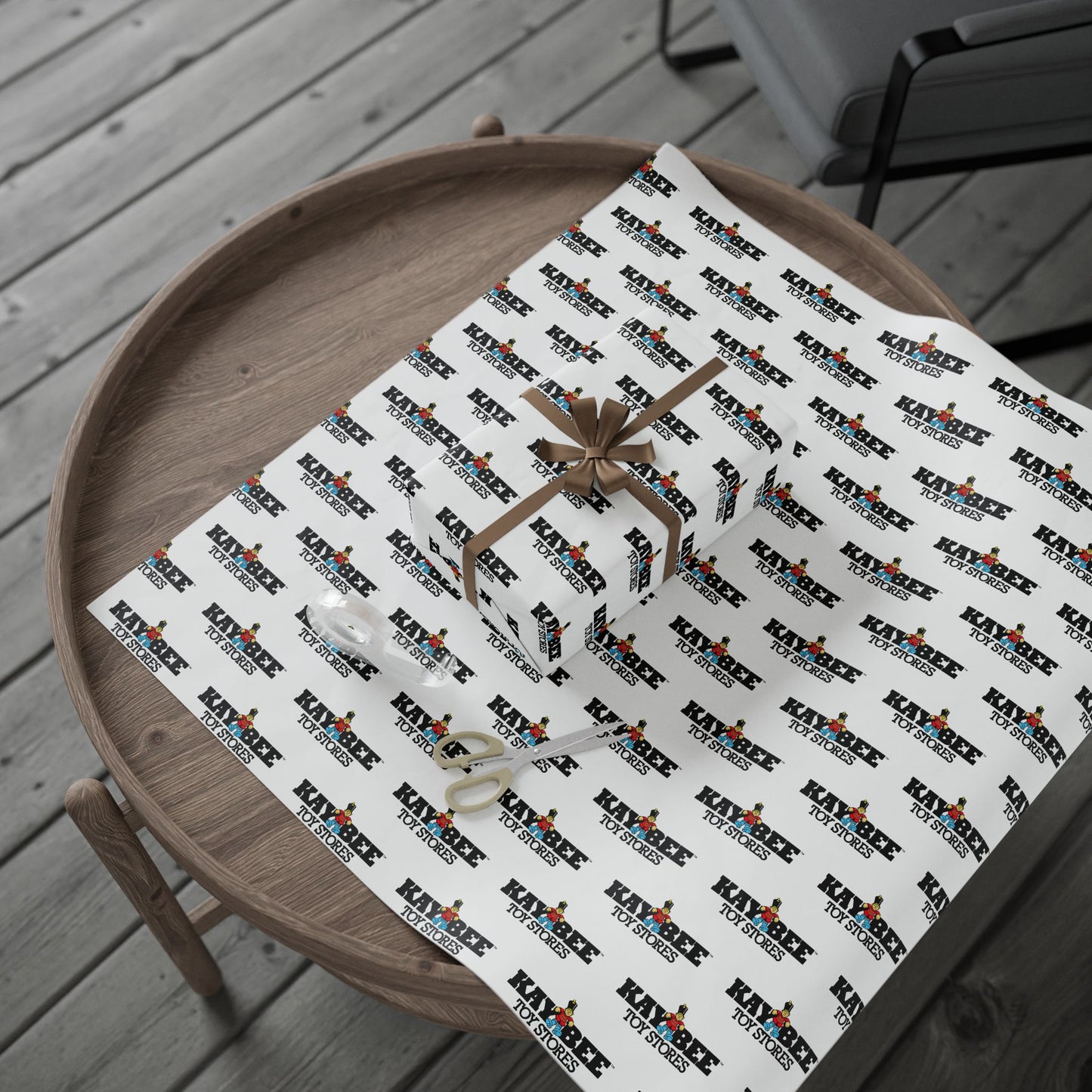 Wrapping Paper - Kay Bee Toys™ Vintage Toy Soldier Logo Nostalgic Design