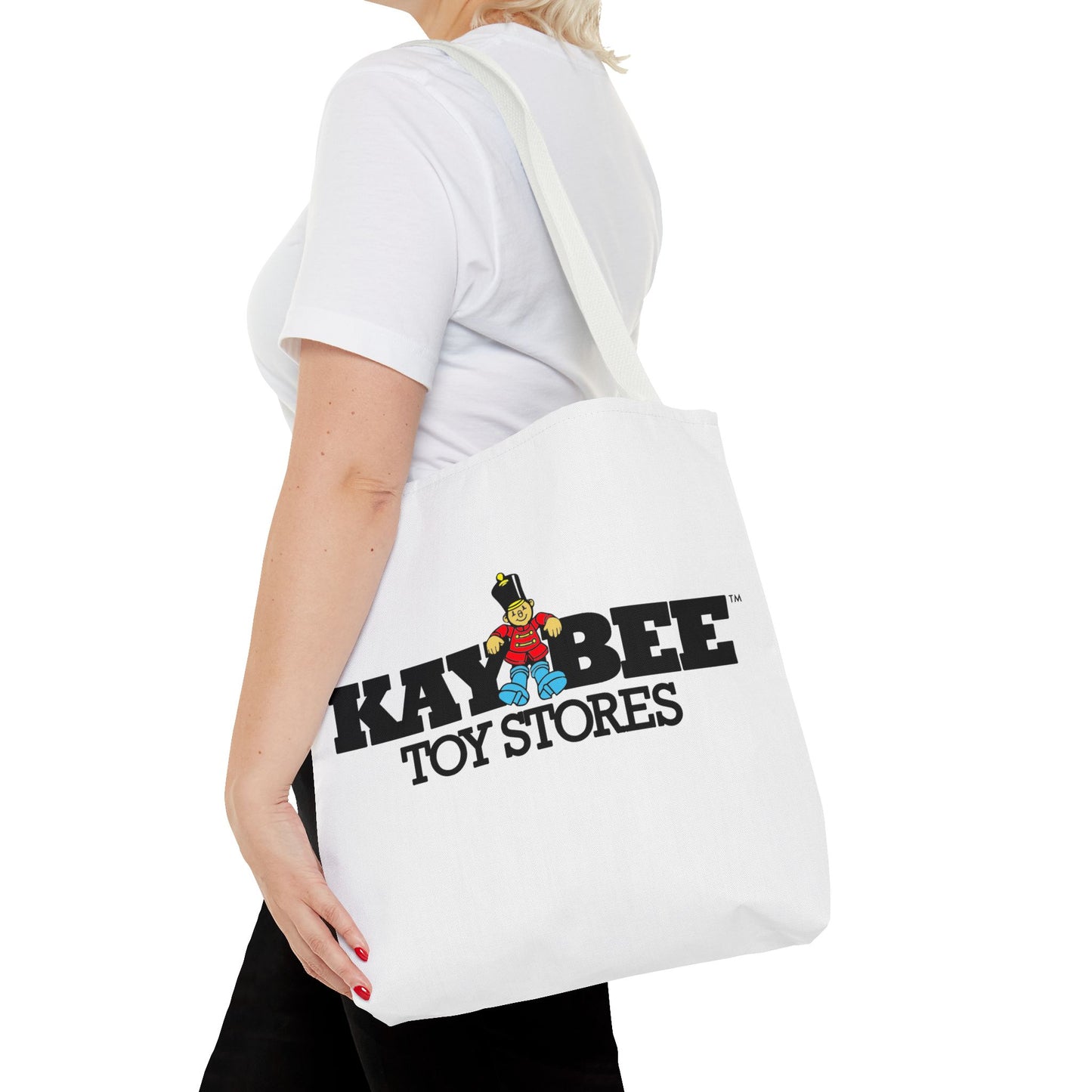 Kay Bee Toys™ Logo Tote Bag, Vintage Toy Soldier Logo