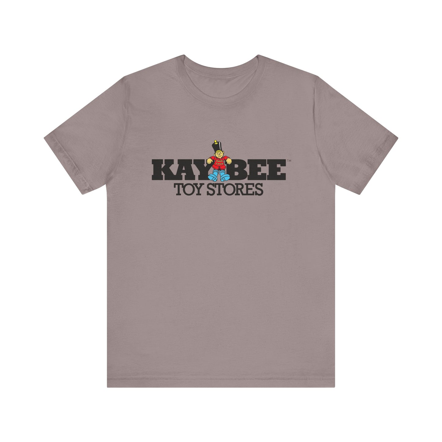 Unisex Jersey Short Sleeve Tee, Kay Bee Toys™ Vintage Toy Soldier Logo