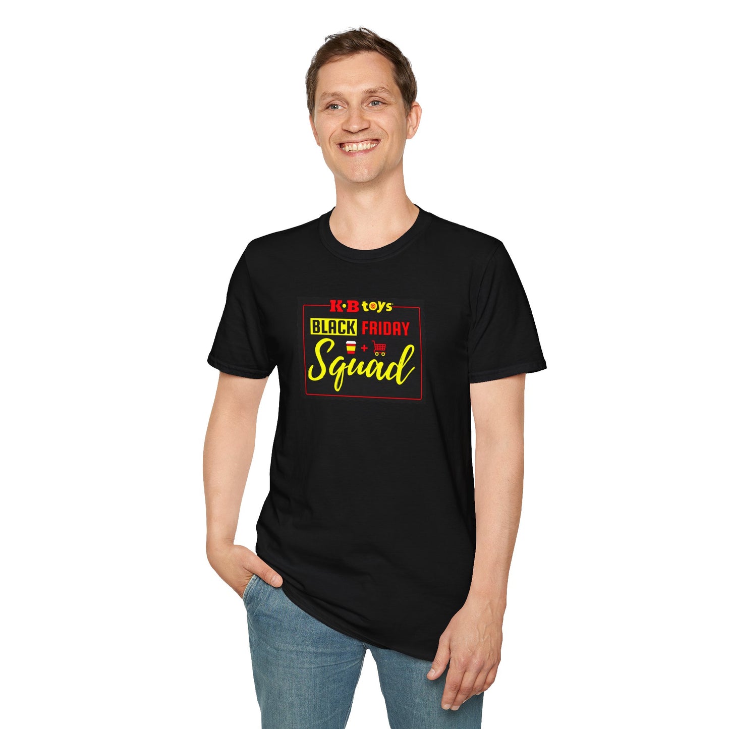 Black Friday Squad KB Toys® Logo Unisex T-Shirt