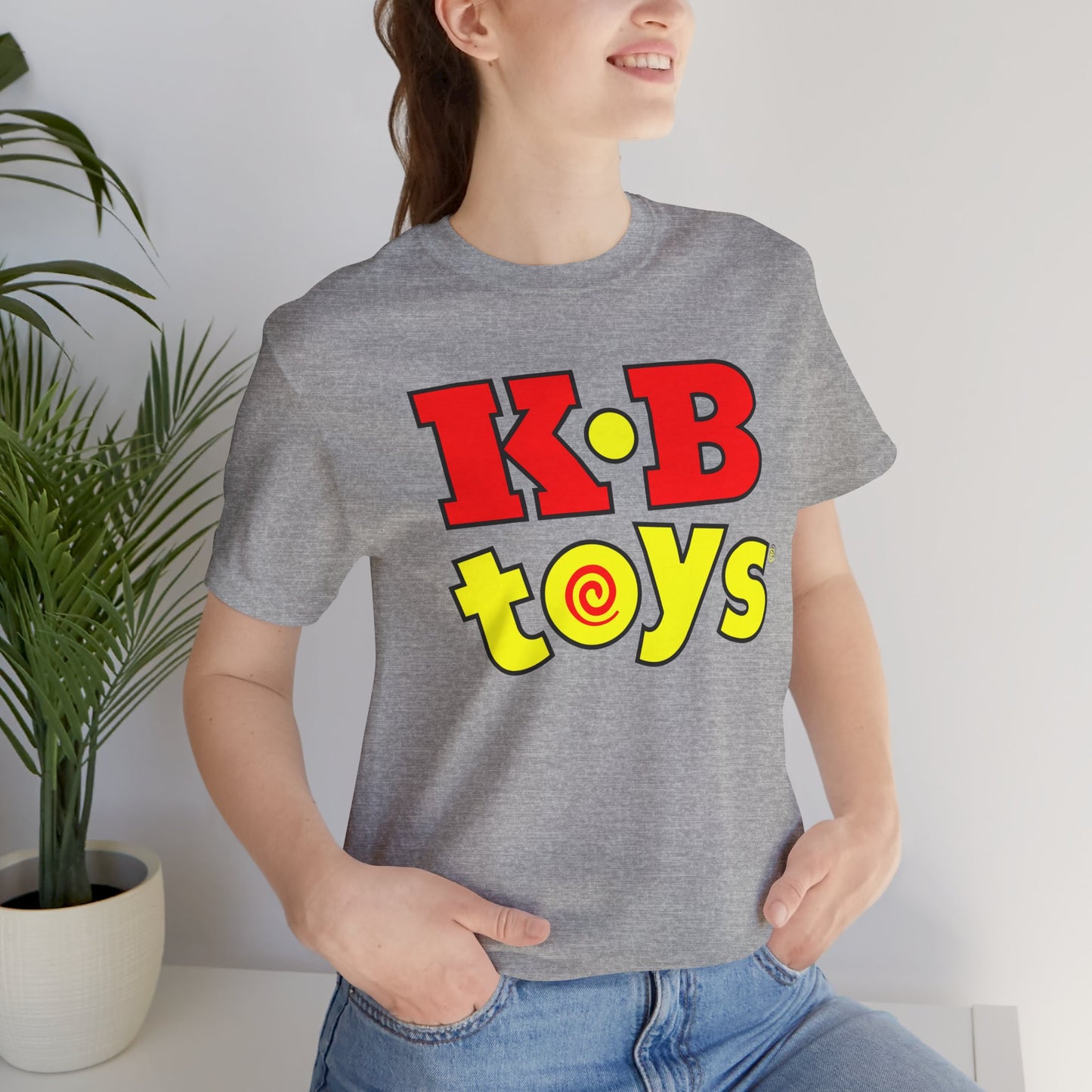 Unisex Jersey Short Sleeve Tee, KB Toys® Logo