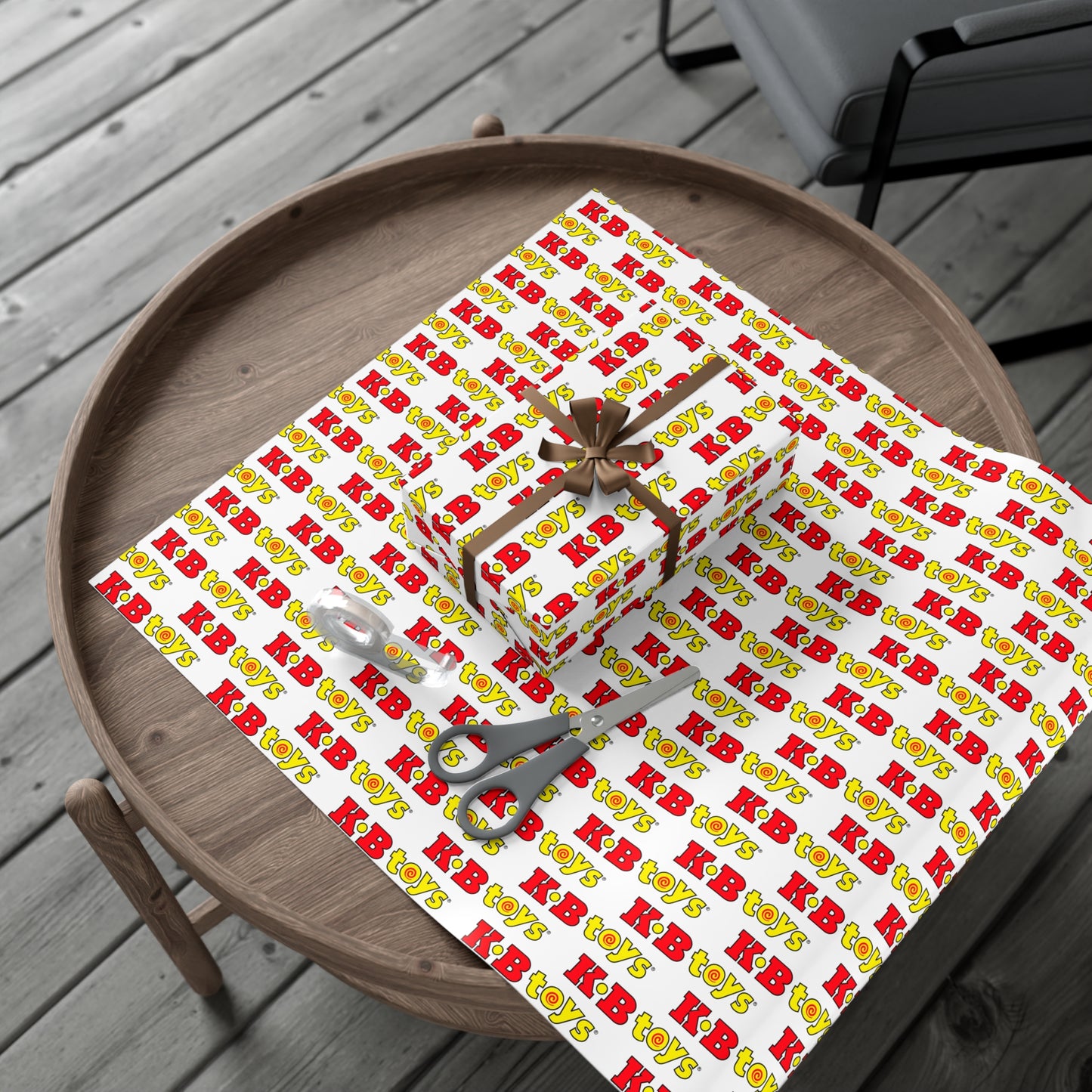 Gift Wrap Papers - KB Toys® Holiday Nostalgia Design