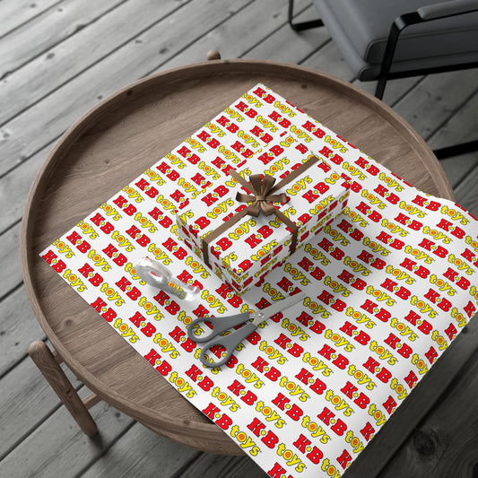 Gift Wrap Papers - KB Toys® Holiday Nostalgia Design