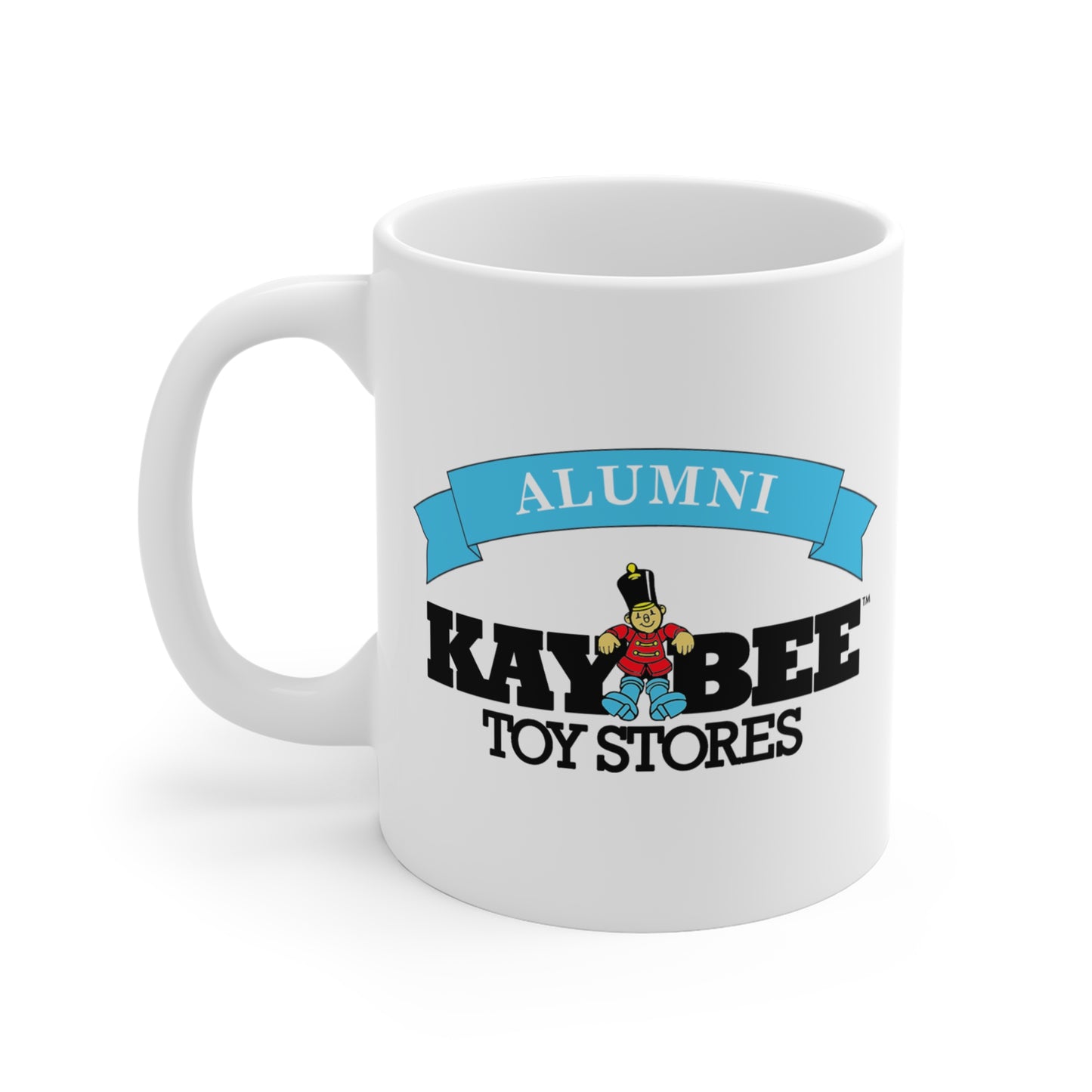 Mug, Kay Bee Toys™ Alumni 11oz - Retro Logo, Morning Drinkware