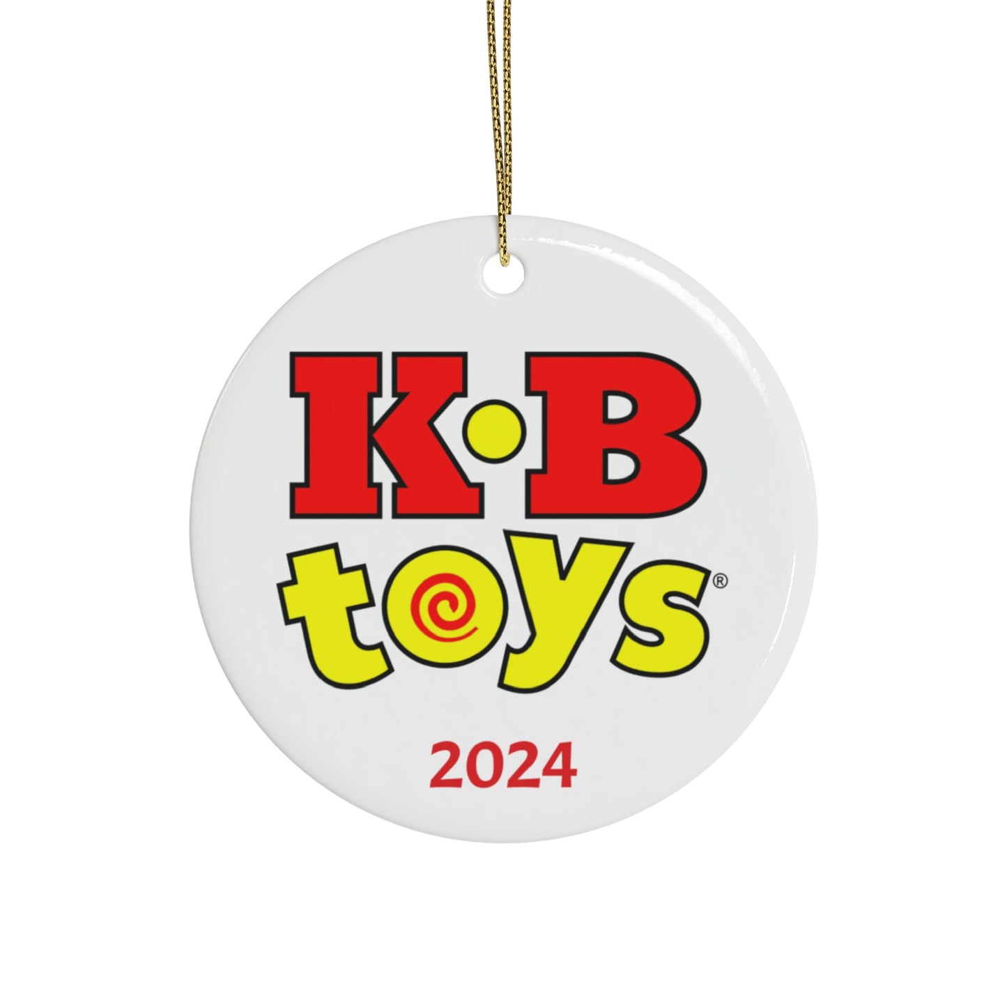 Ceramic Ornaments - Holiday 2024 KB Toys® The Comeback Ornament