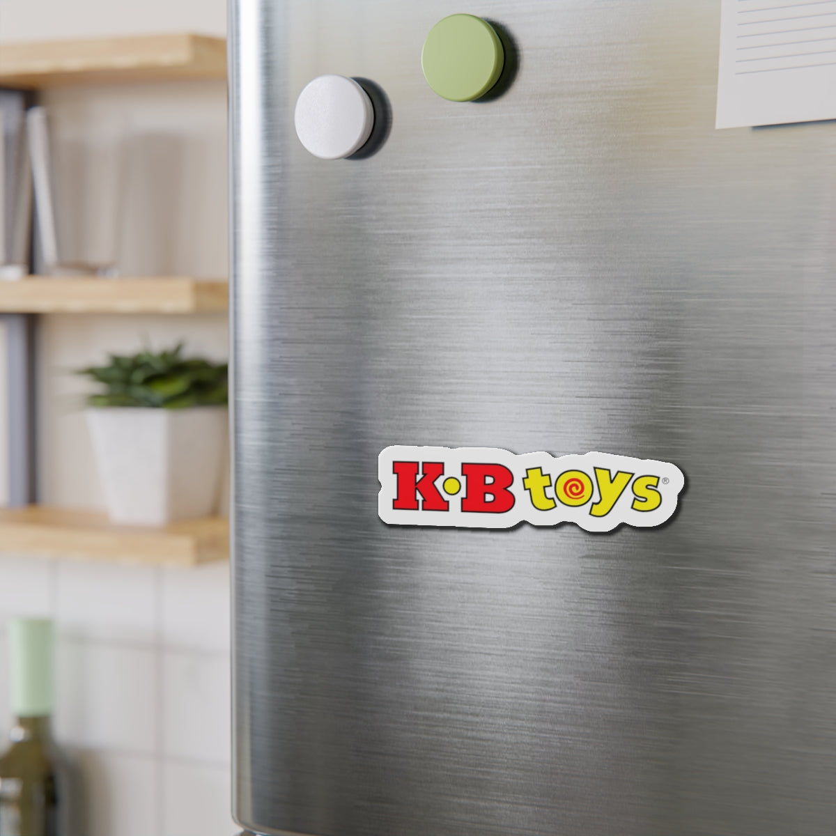 Die-Cut Magnets - Iconic KB Toys® Horizontal Design - Nostalgic Gift Idea