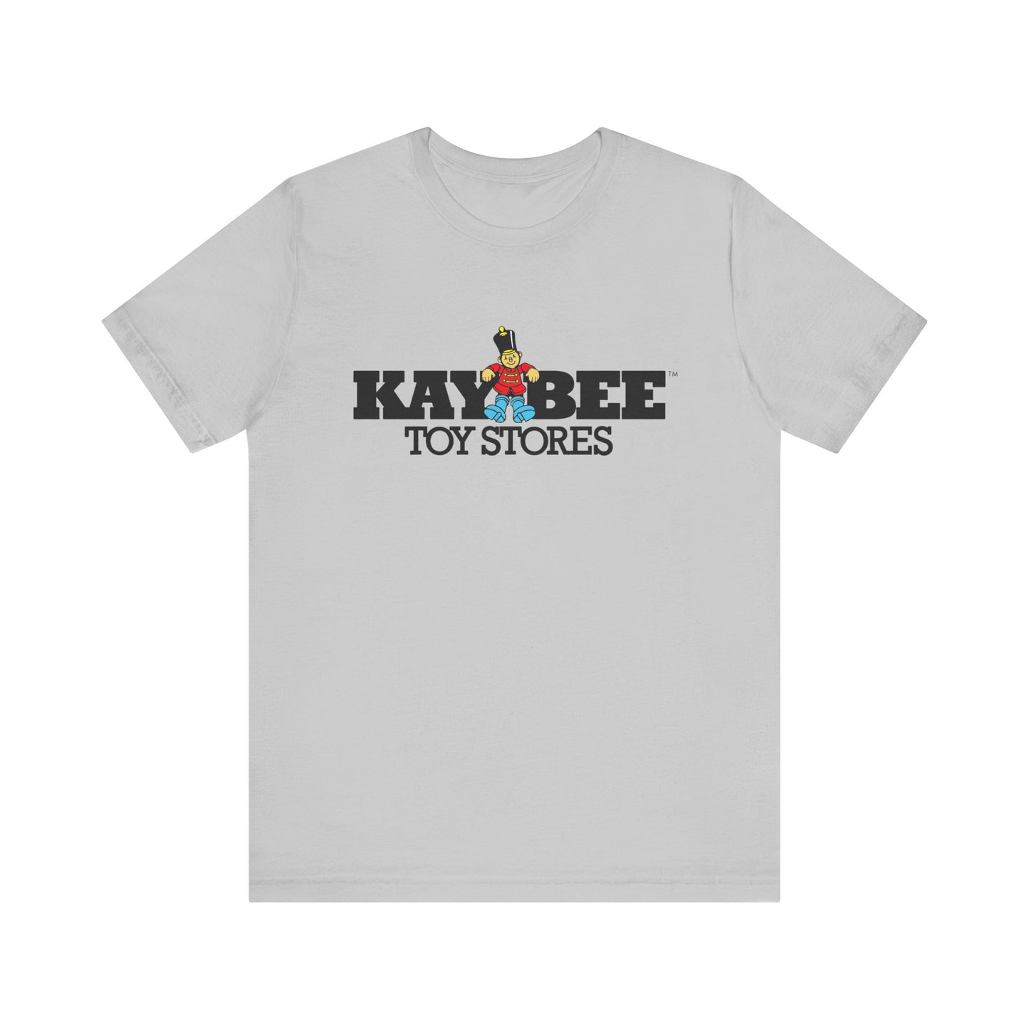 Unisex Jersey Short Sleeve Tee, Kay Bee Toys™ Vintage Toy Soldier Logo