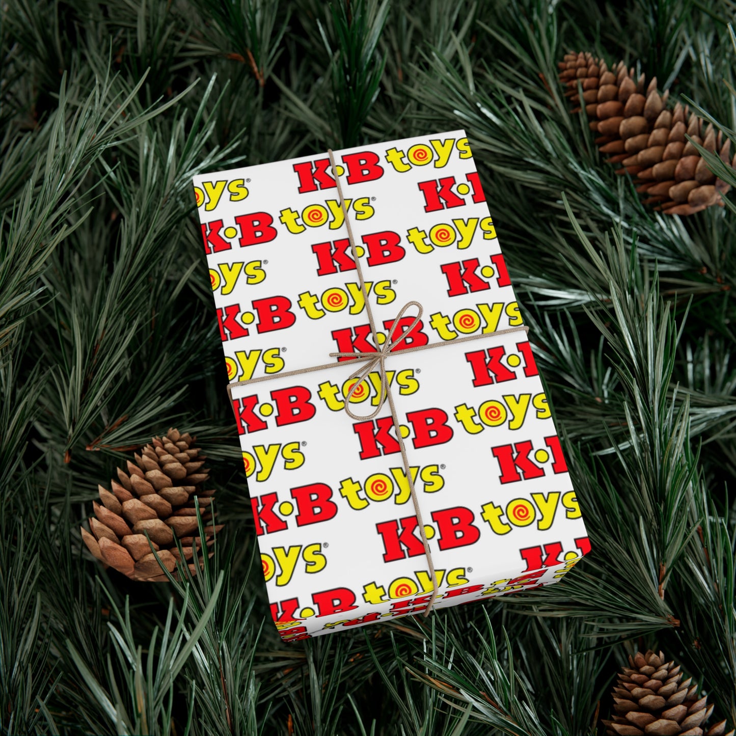 Gift Wrap Papers - KB Toys® Holiday Nostalgia Design