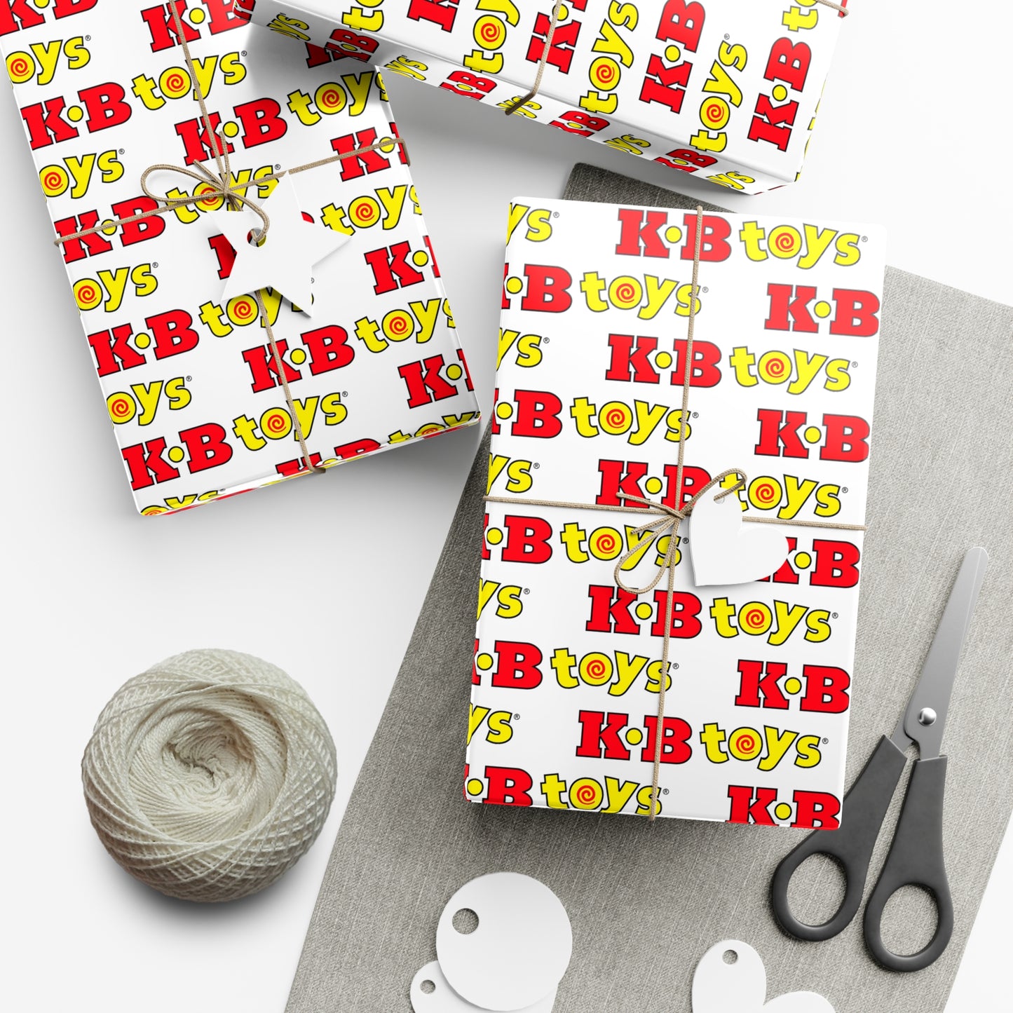 Gift Wrap Papers - KB Toys® Holiday Nostalgia Design