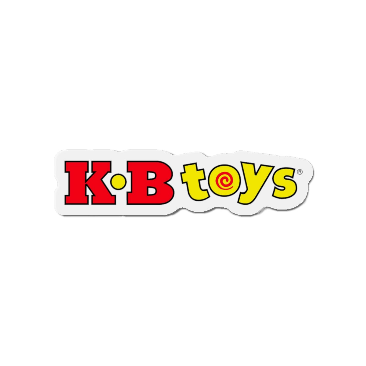 Die-Cut Magnets - Iconic KB Toys® Horizontal Design - Nostalgic Gift Idea