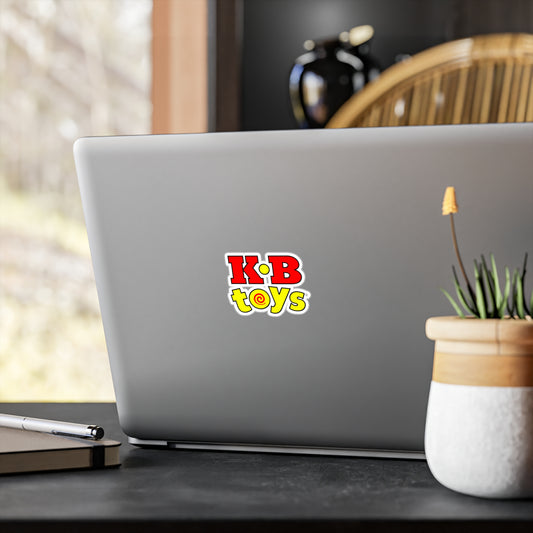 Kiss-Cut Vinyl Decals - KB Toys® Logo - Great for Bottles, Mugs, Laptops