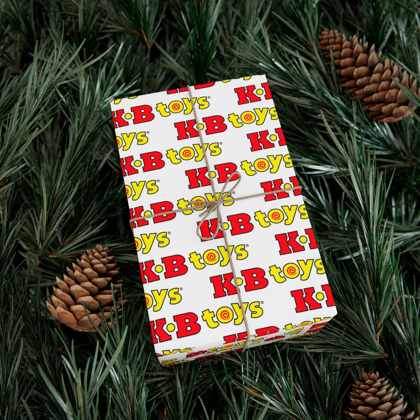 Gift Wrap Papers - KB Toys® Holiday Nostalgia Design