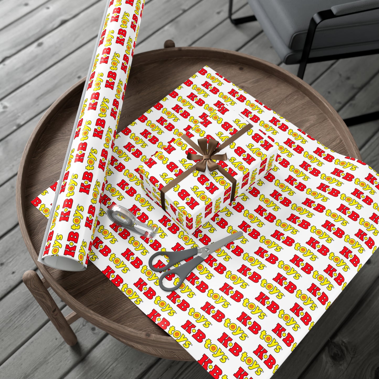 Gift Wrap Papers - KB Toys® Holiday Nostalgia Design