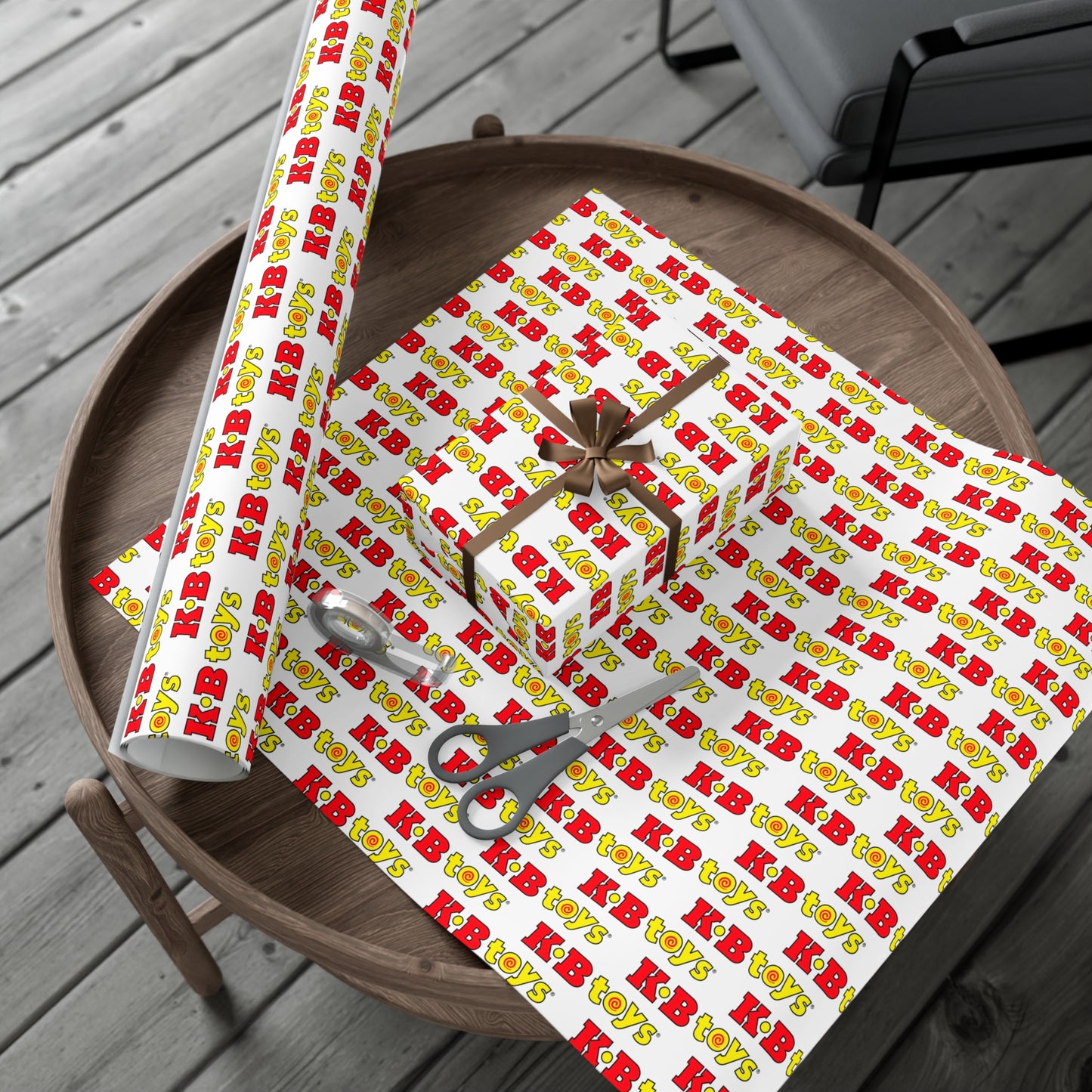 Gift Wrap Papers - KB Toys® Holiday Nostalgia Design